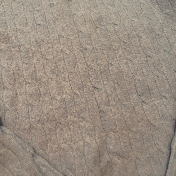 J Crew Cable-knit mockneck sweater - Picture 4 of 4